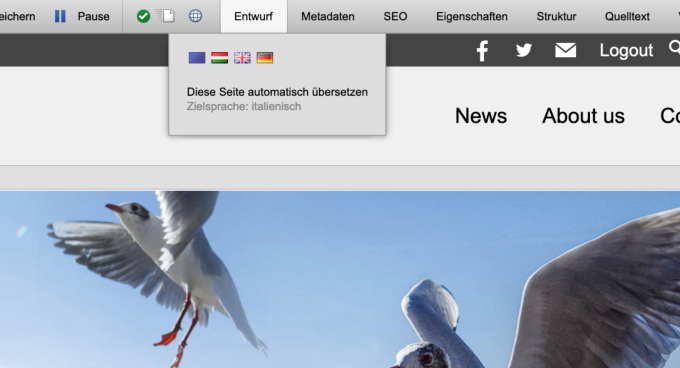 Überschrift - Farben für die Markierungen wählen