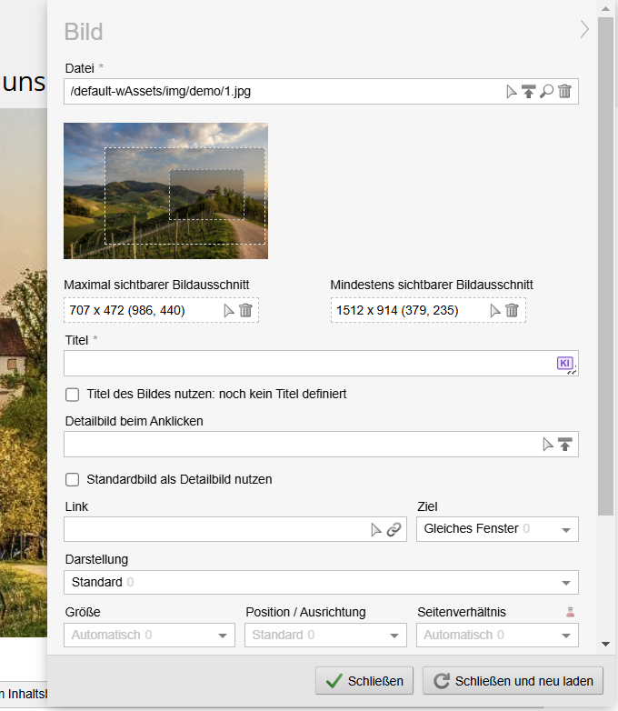 Art Direction: Geräteabhängige Bilder definieren