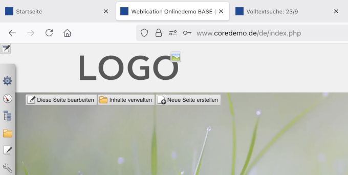 Suche: Indizierung zeigt Fortschritt im Seitentitel - Hilfreich bei Arbeit mit Tabs