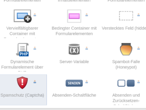 Spam aus E-Mail-Formularen verhindern in Weblication®