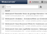 Weblication® Newsletter Modul als günstige Alternative