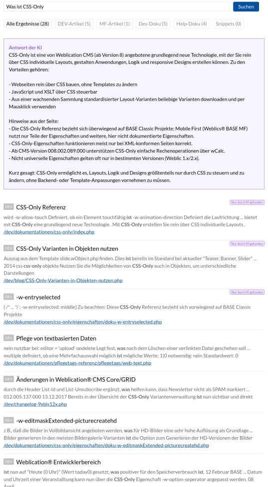 KI-basierte Textanworten auf Fragen aus eigenen Daten