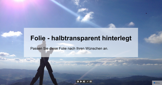 Weblic® TV: Eindrucksvolle Slide Shows öffentlich präsentieren