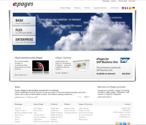 Projektumsetzung direkt durch e.pages GmbH selbst im Haus.