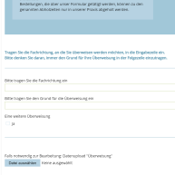 Formular „Bestellung von Wiederholungsüberweisungen“