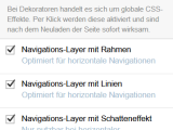  CSS-Dekoratoren: Effekte in der Hauptnavigation per Klick aktivieren
