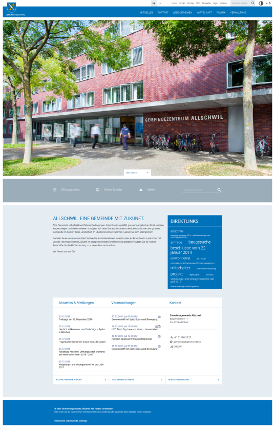 Allschwil Website