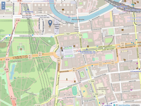 Externe datenschutzrelevante Ressourcen anzeigen