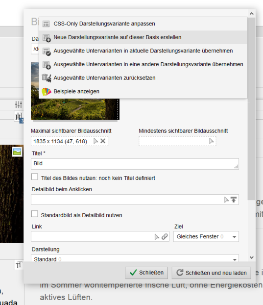 CSS-Only Darstellungsvarianten neu erstellen