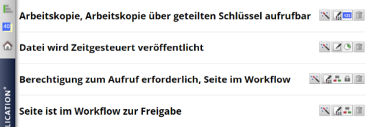 Version 18: Browse&Edit - Pflegebuttons symbolisieren Status