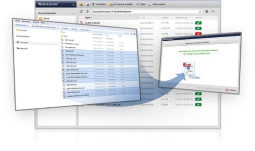 Cloud- und Share-Funktionen für Ihren WebSpace statt in fremden Cloud-Speichern