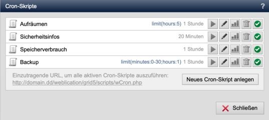 Cron-Scripte zur Automatisierung einsetzen