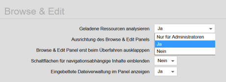 Berechtigungen für die Nutzung der Bildanalyse in Projekteinstellungen definieren