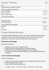 So nutzen Sie die Google-Sitemap im neuen Weblication®