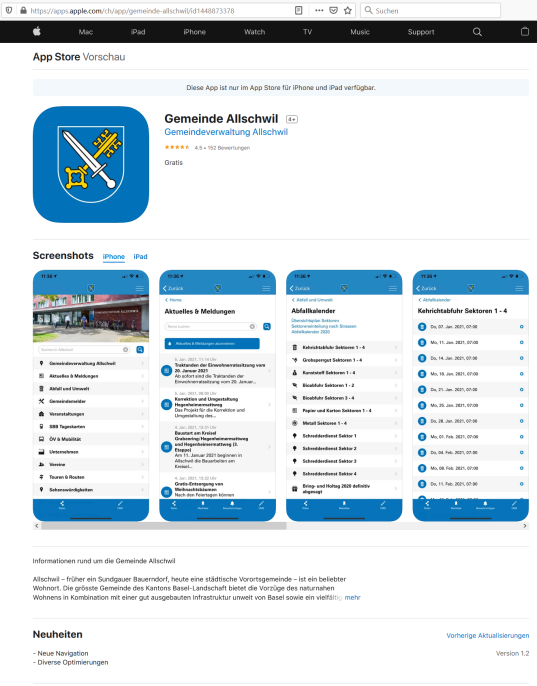 Optimierte Darstellung von Kampagnenaufrufen in der Statistikübersicht 