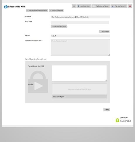 Weblication SEND Account