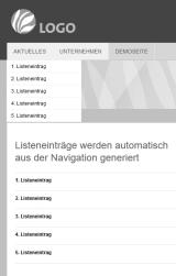 Version 10: Listeneinträge aus der Navigation generieren