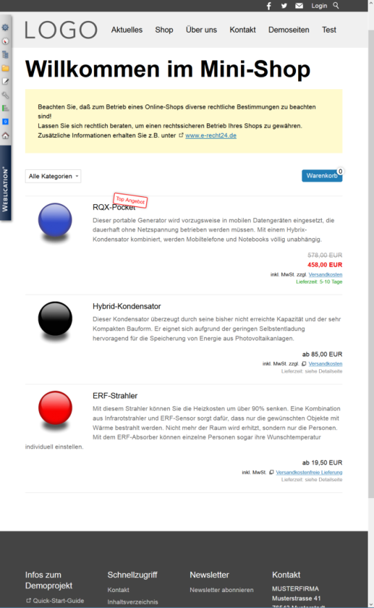 Weblication® Hilfspaket: Online verkaufen in der Corona-Krise 