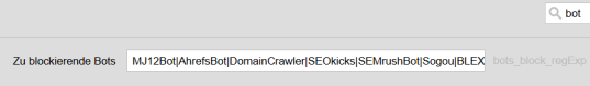 Unerwünschte Bots vom Zugriff ausschließen