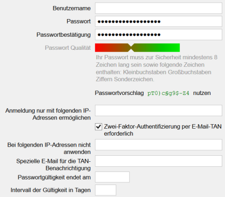 Zwei-Faktor-Authentifizierung