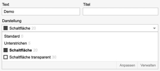 Editor: Variantensymbole mit erweiterten Darstellungsmöglichkeiten