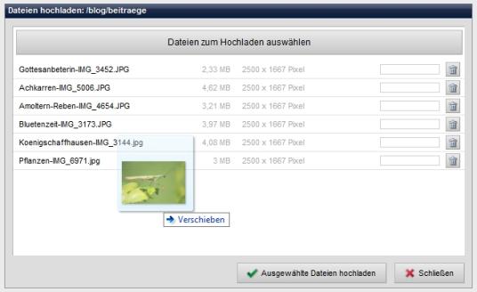 Datei-Uploader Version 9