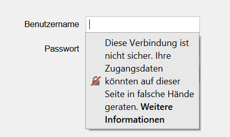 Verbindung über SSL-Zertifikat gewährleisten - so verschwindet die Sicherheitsmeldung