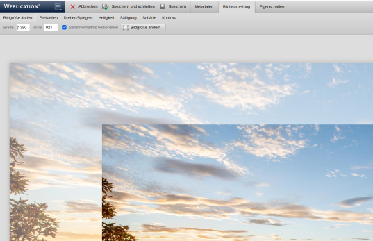 Werteanpassung auch über Pfeiltasten auf/ab