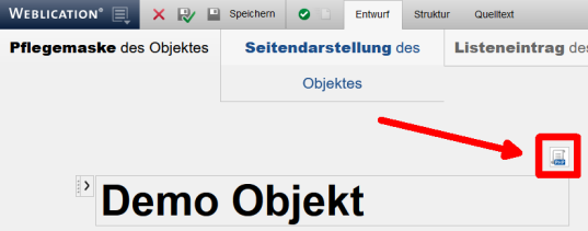 Version 16: Objekt-Wizard - Hierarchie und Größe von Überschriften auswählbar