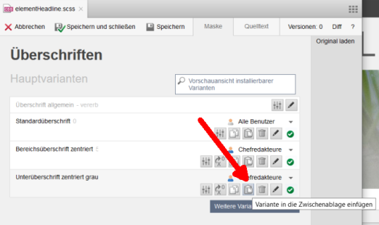 CSS-Only Darstellungsvarianten lassen sich in die Zwischenablage kopieren