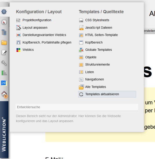 Version 17: Sammel-Update aller geänderten Templates