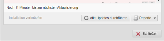 Version 18: Agenturboard: Dauer bis zur nächsten Aktualisierung