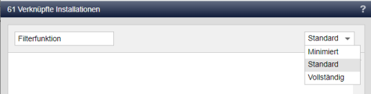 Version 18: Agenturboard - Filterfunktion