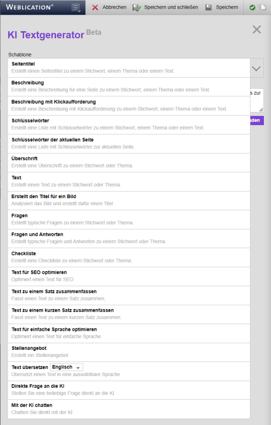 KI: Schablonen zur beschleunigten Fragestellung an KI