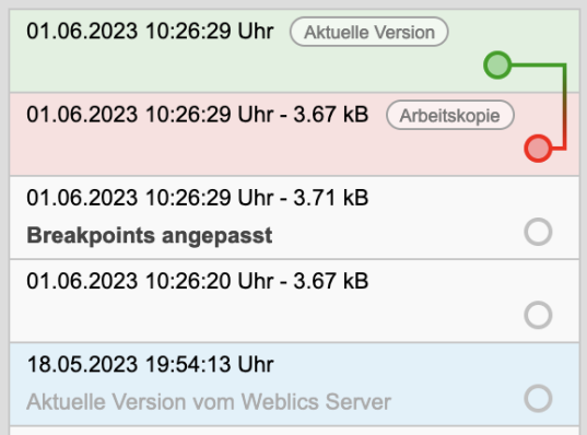 Version 18: Quelltext-Versionierung zeigt Versionsinfos aus Quelltext
