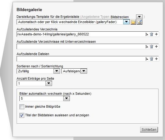Zufallsbild anzeigen