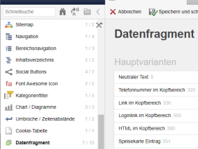 Datenfragment: Strukturelement rein über CSS-Only erstellen