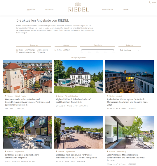 Beispiel Riedel Immobilien