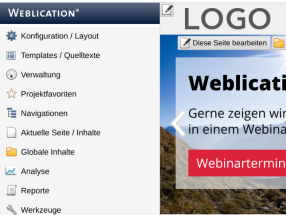 Version 20: Neu im Bedien-Panel / in Seiteninfo / Browse&amp;Edit