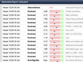 Version 20: Barrierefrei-Report über Client-Feedback