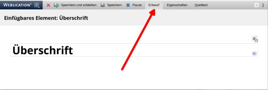 Mastertemplates in Version 20 auch über Entwurfs-Ansicht pflegbar