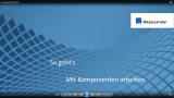 Mit Komponenten arbeiten in Weblication®