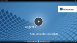 Praxis-Video: SEO Ansicht in Weblication®